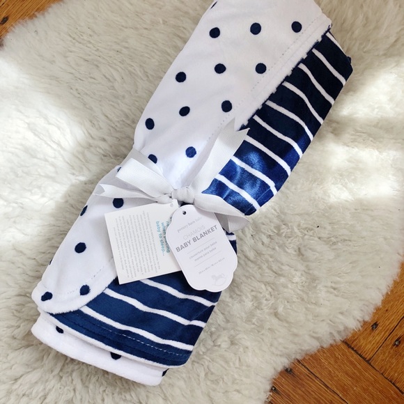 Pottery Barn Kids Other Summer Sale Dot Stripe Baby Blanket